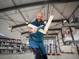 Rene Laenen met PG en kozijndeel
